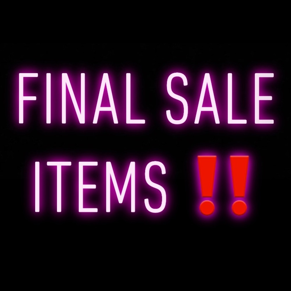 🛑🛑FINAL CLOSET CLEAR OUT SALE 🛑🛑